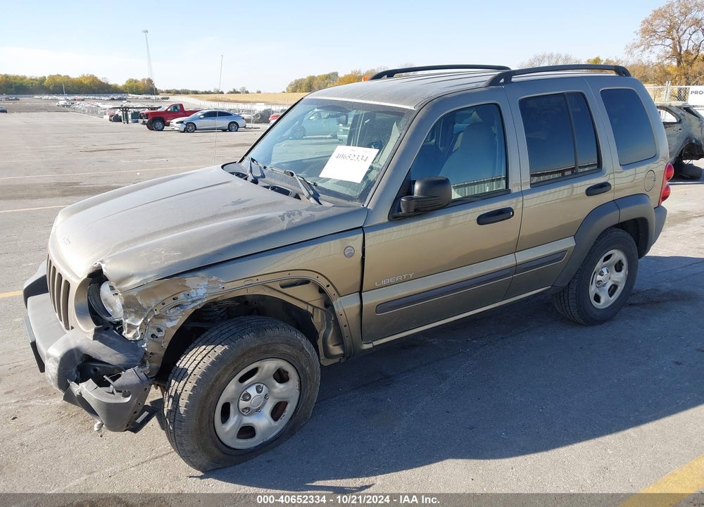 2004 JEEP LIBERTY SPORT VIN: 1J4GL48K34W190523