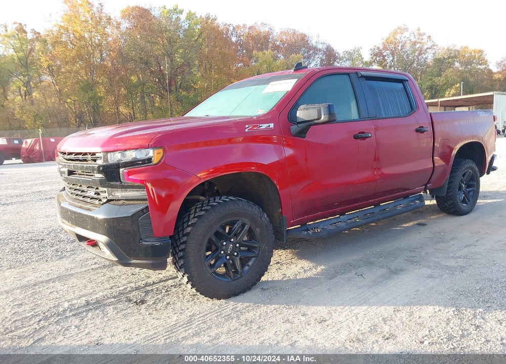 2021 CHEVROLET SILVERADO 1500 4WD SHORT BED LT TRAIL BOSS VIN: 1GCPYFED2MZ206492