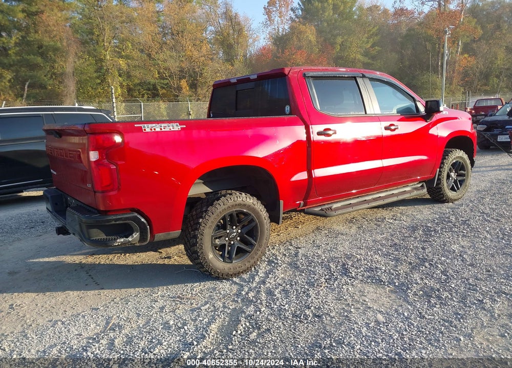 2021 CHEVROLET SILVERADO 1500 4WD SHORT BED LT TRAIL BOSS VIN: 1GCPYFED2MZ206492