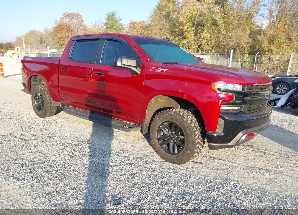 2021 CHEVROLET SILVERADO 1500 4WD SHORT BED LT TRAIL BOSS VIN: 1GCPYFED2MZ206492