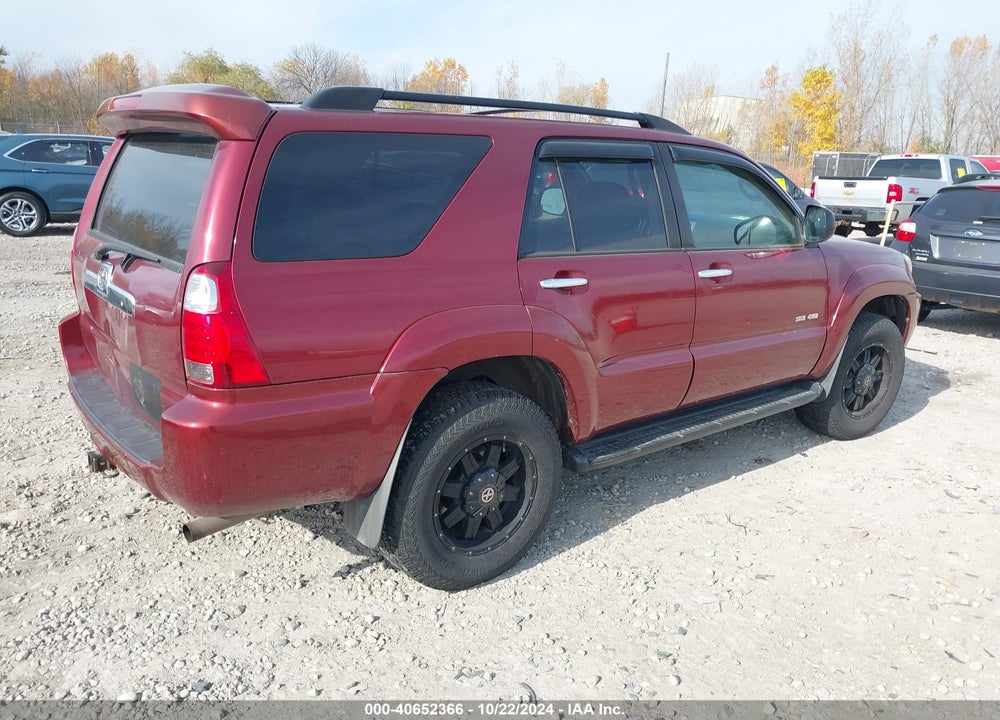 2006 TOYOTA 4RUNNER SR5 V6 VIN: JTEBU14R068052388