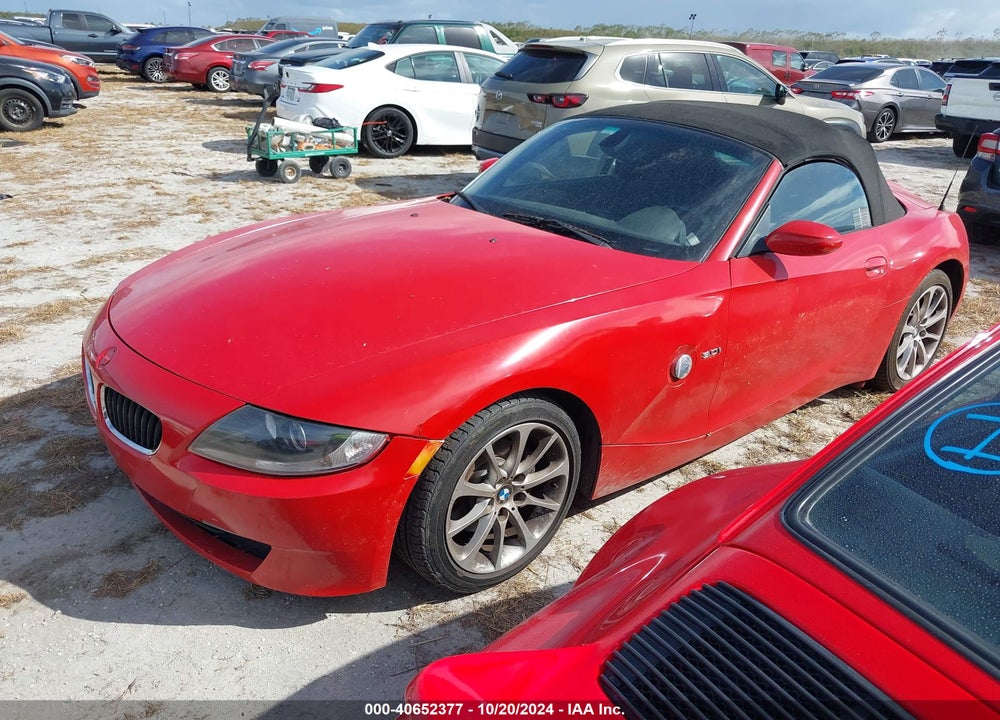 2006 BMW Z4 3.0I VIN: 4USBU335X6LW58142