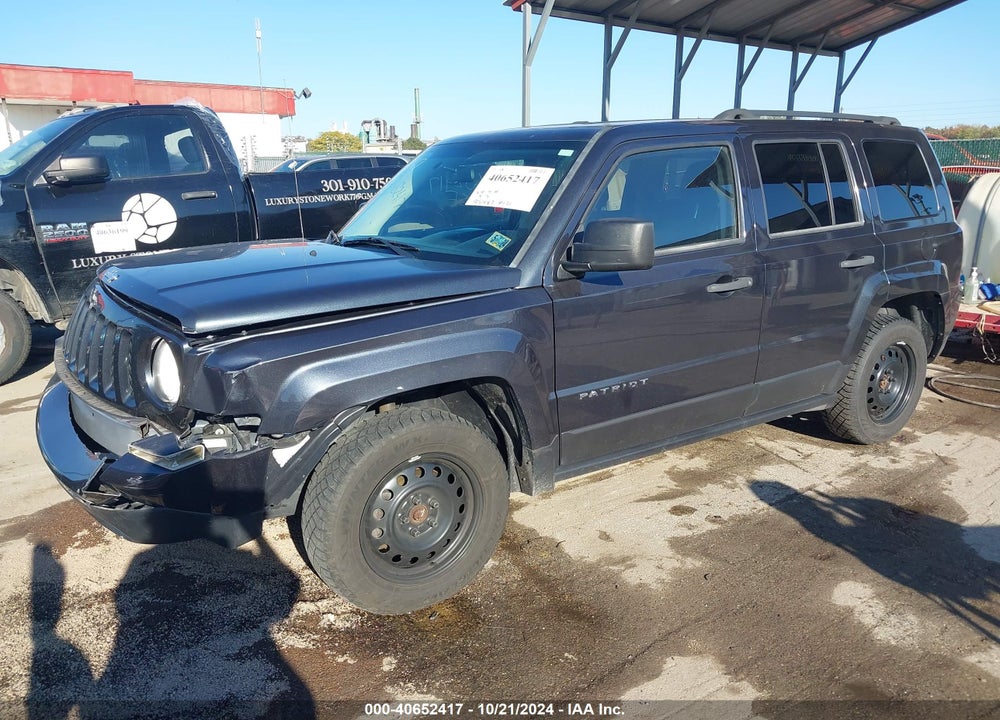 2014 JEEP PATRIOT SPORT VIN: 1C4NJRBB1ED646248