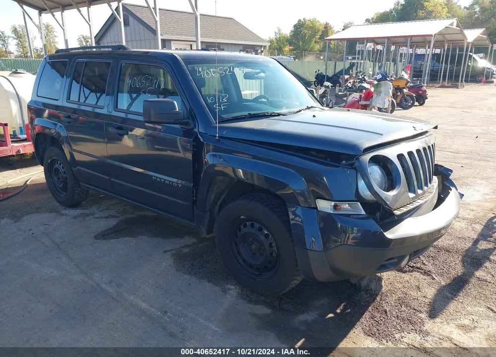 2014 JEEP PATRIOT SPORT VIN: 1C4NJRBB1ED646248