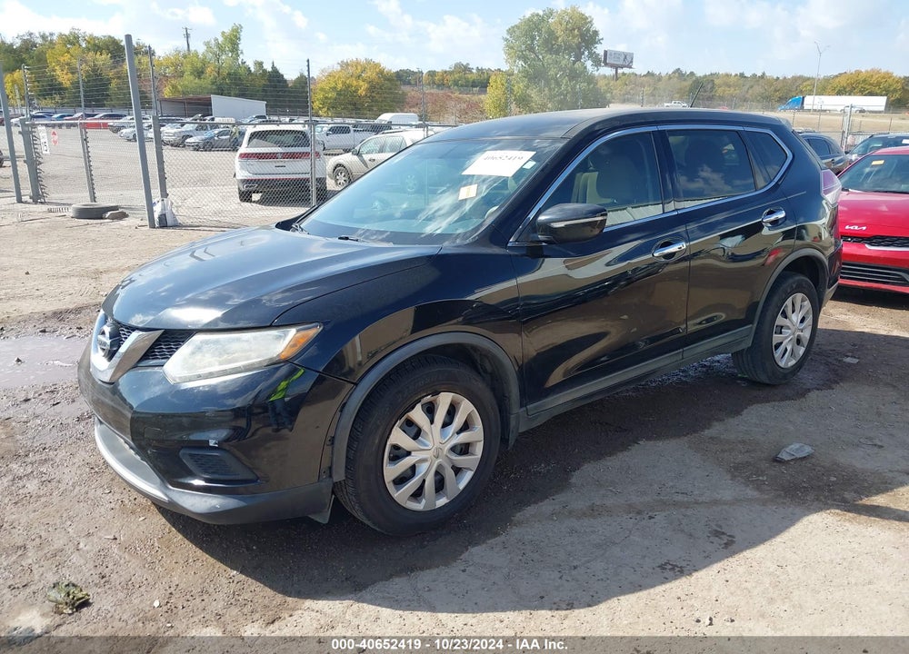 2015 NISSAN ROGUE S VIN: KNMAT2MT6FP547267