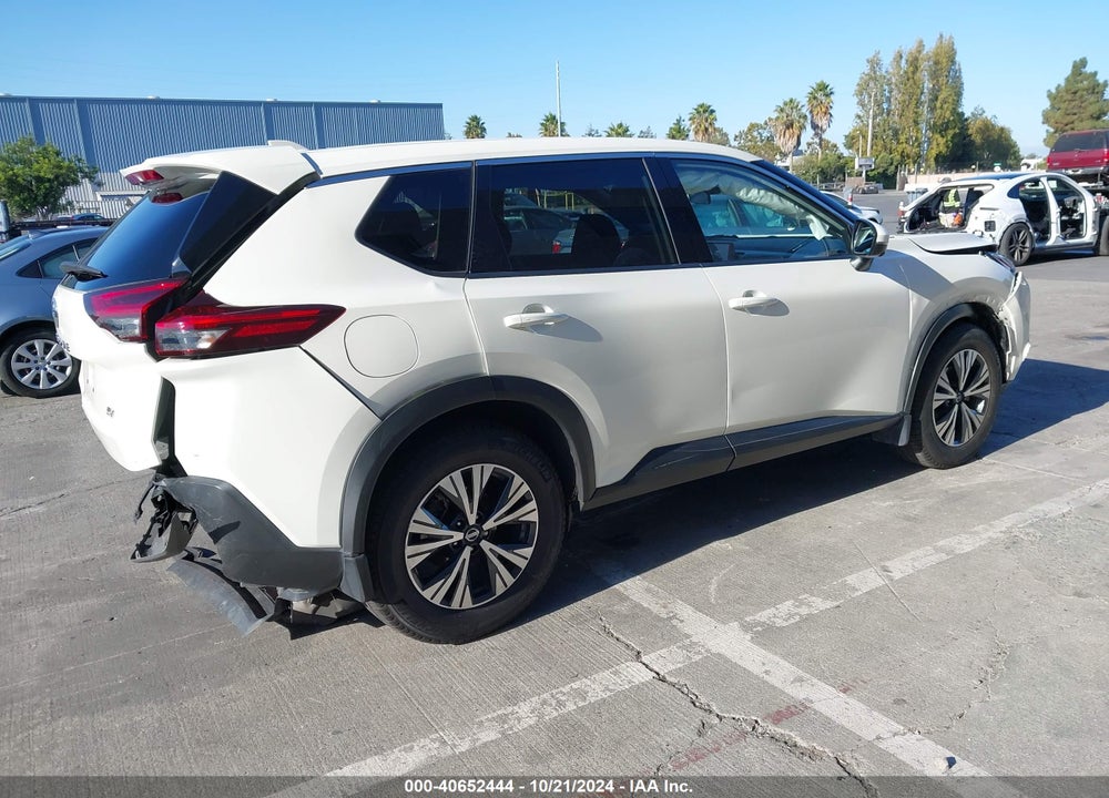 2021 NISSAN ROGUE SV FWD VIN: JN8AT3BA3MW009110
