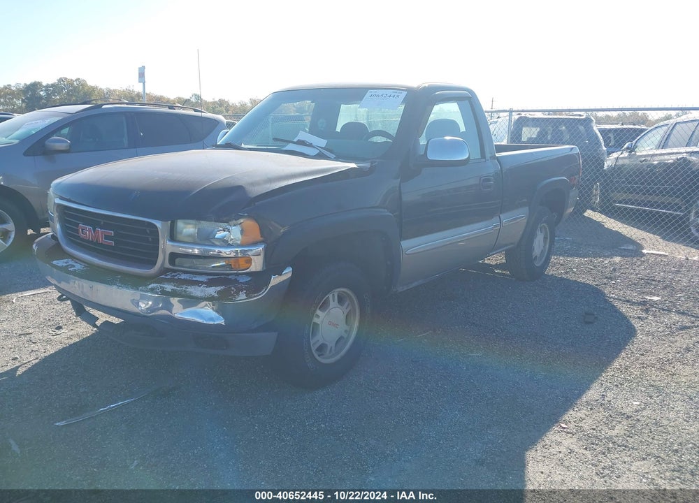 1999 GMC SIERRA 1500 SLE VIN: 1GTEK14T1XZ517422