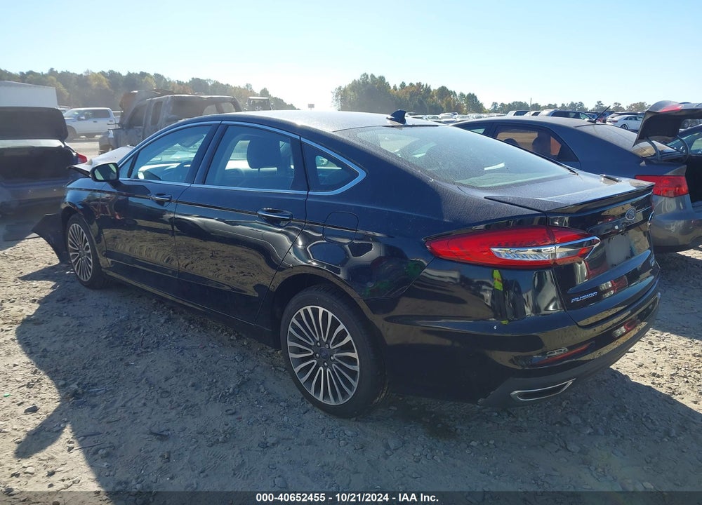2019 FORD FUSION TITANIUM VIN: 3FA6P0D91KR139299
