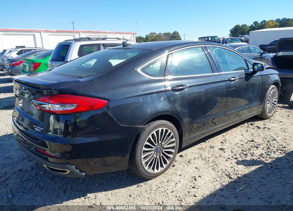 2019 FORD FUSION TITANIUM VIN: 3FA6P0D91KR139299