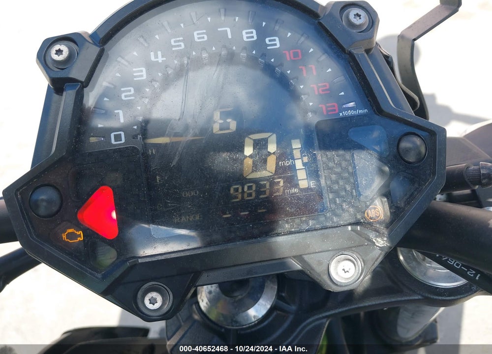 2017 KAWASAKI ER650 H VIN: JKAEREH13HDA01456
