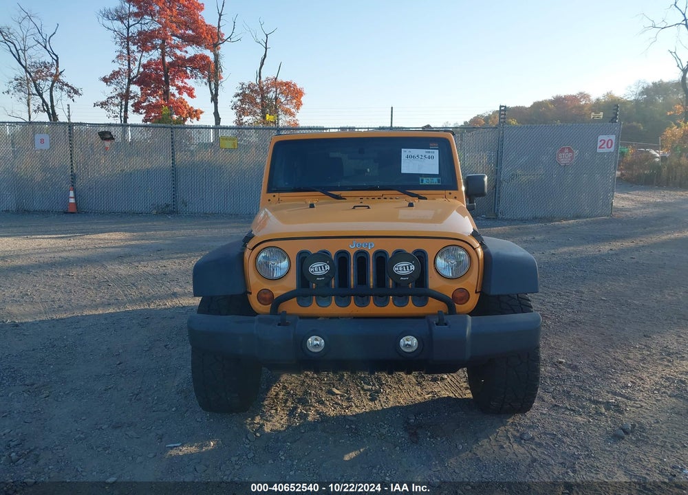 2012 JEEP WRANGLER SPORT VIN: 1C4GJWAG3CL247669