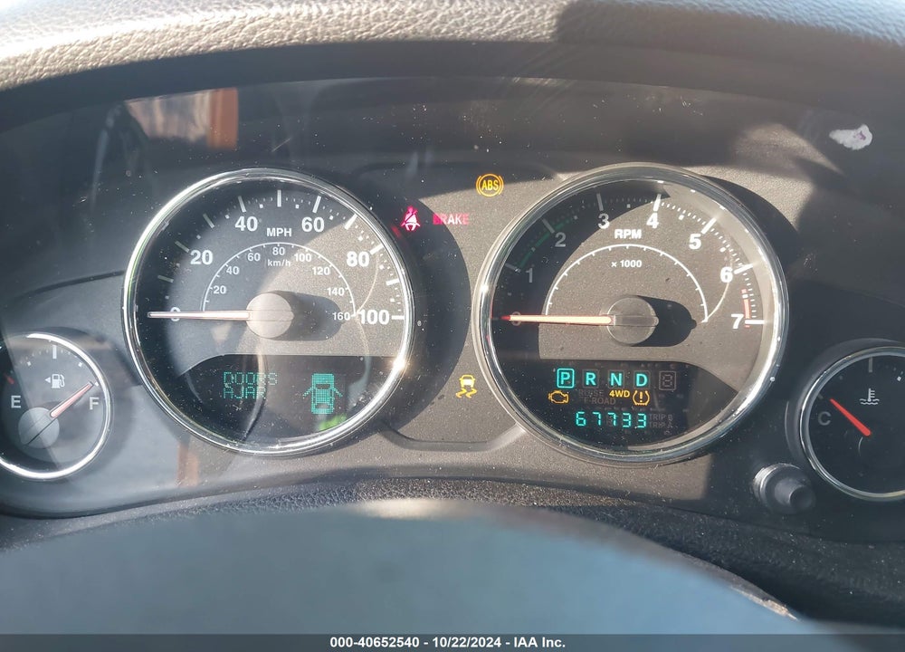 2012 JEEP WRANGLER SPORT VIN: 1C4GJWAG3CL247669