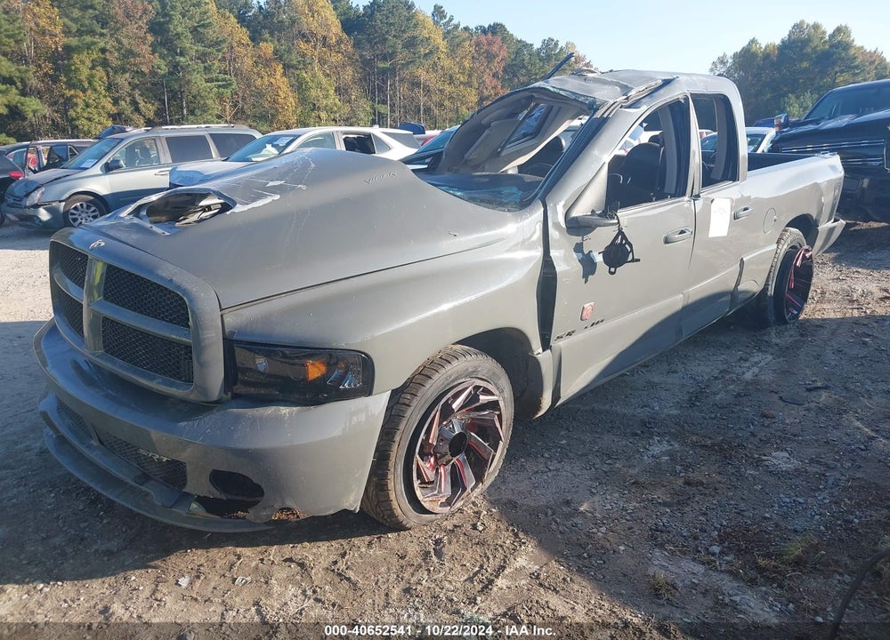 2005 DODGE RAM 1500 SRT-10 VIN: 3D3HA18H85G814505