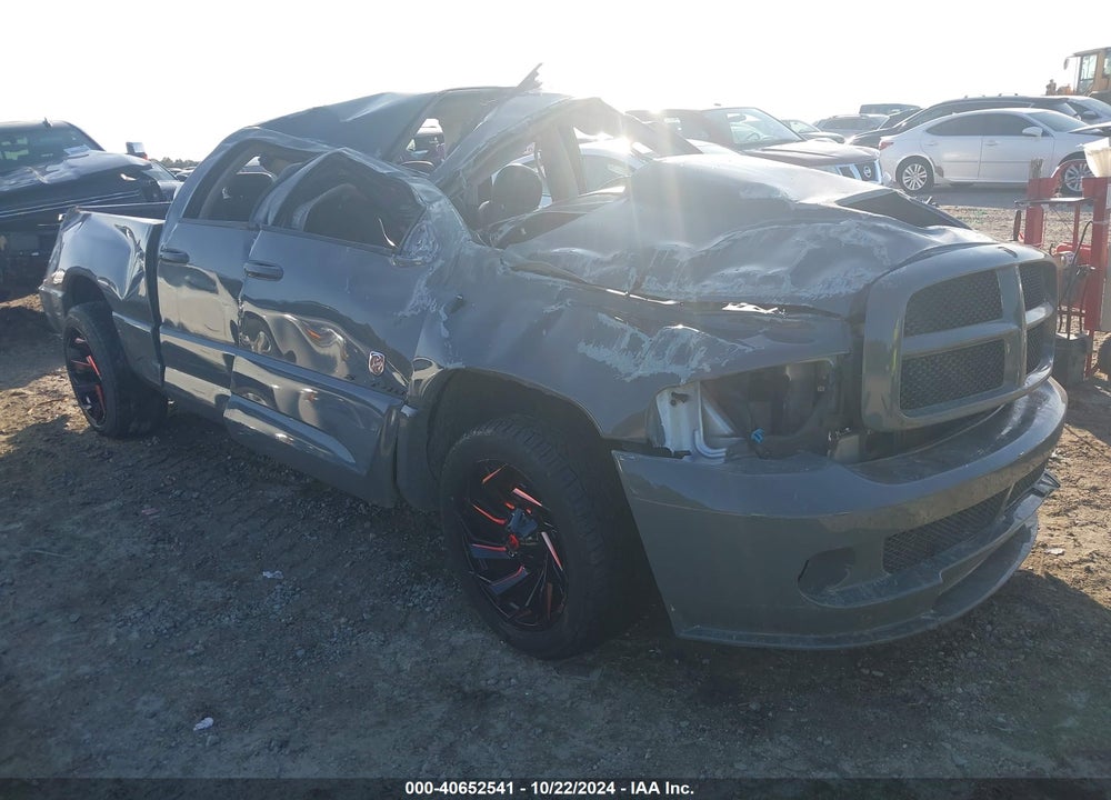 2005 DODGE RAM 1500 SRT-10 VIN: 3D3HA18H85G814505
