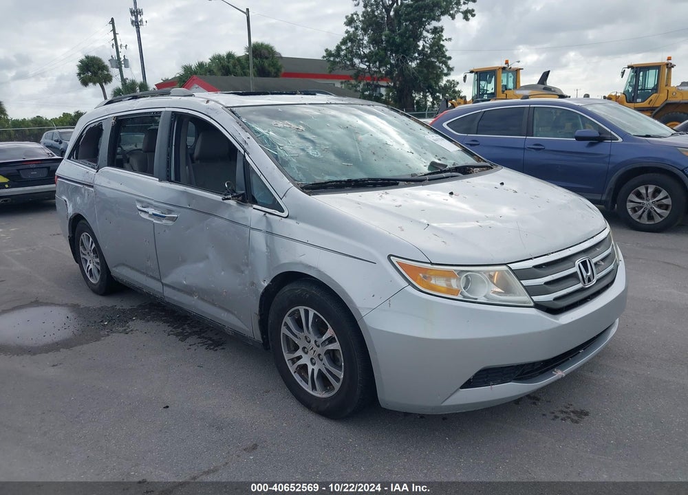 2011 HONDA ODYSSEY EX-L VIN: 5FNRL5H65BB097091