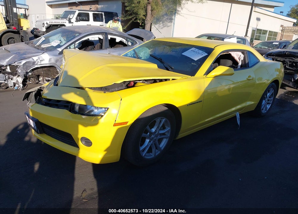 2014 CHEVROLET CAMARO 2LS VIN: 2G1FA1E31E9152052