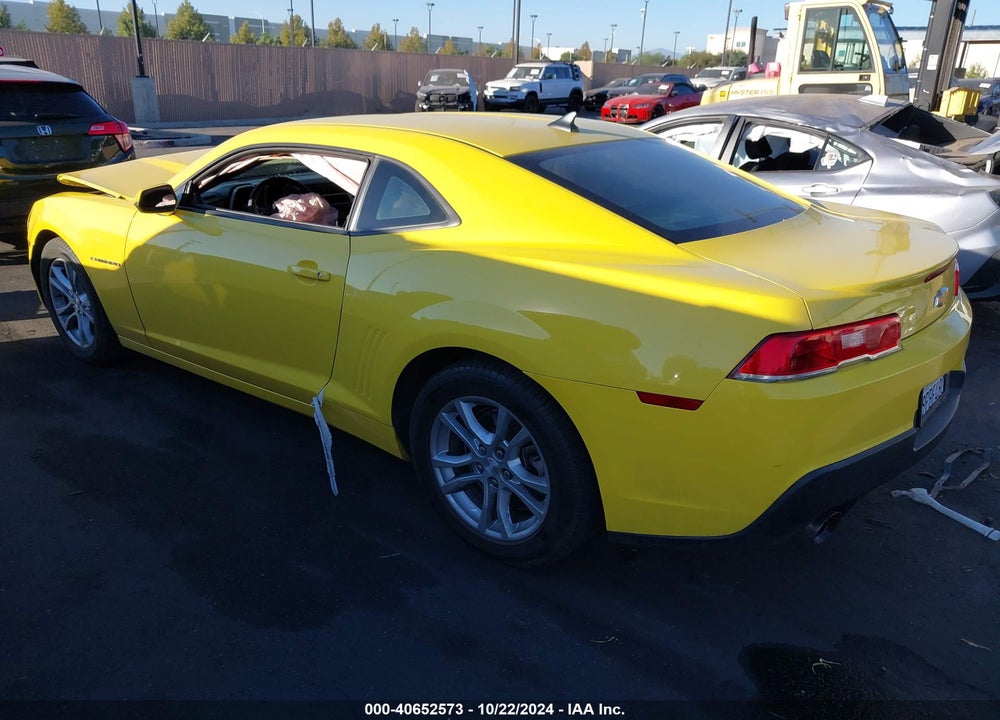 2014 CHEVROLET CAMARO 2LS VIN: 2G1FA1E31E9152052