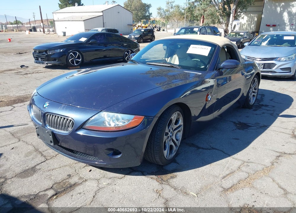 2004 BMW Z4 3.0I VIN: 4USBT53544LU08343
