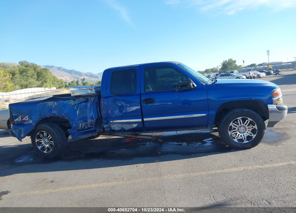 2003 GMC SIERRA 1500 SLE VIN: 1GTEK19T93E106859