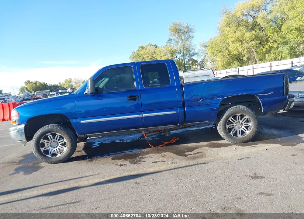 2003 GMC SIERRA 1500 SLE VIN: 1GTEK19T93E106859
