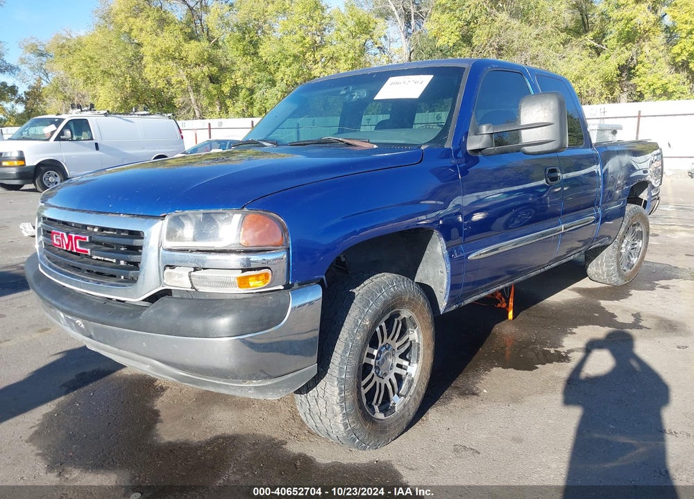 2003 GMC SIERRA 1500 SLE VIN: 1GTEK19T93E106859