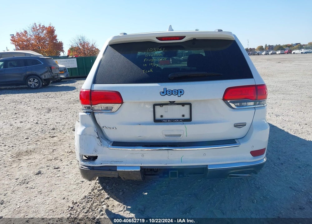 2014 JEEP GRAND CHEROKEE SUMMIT VIN: 1C4RJFJG8EC359427