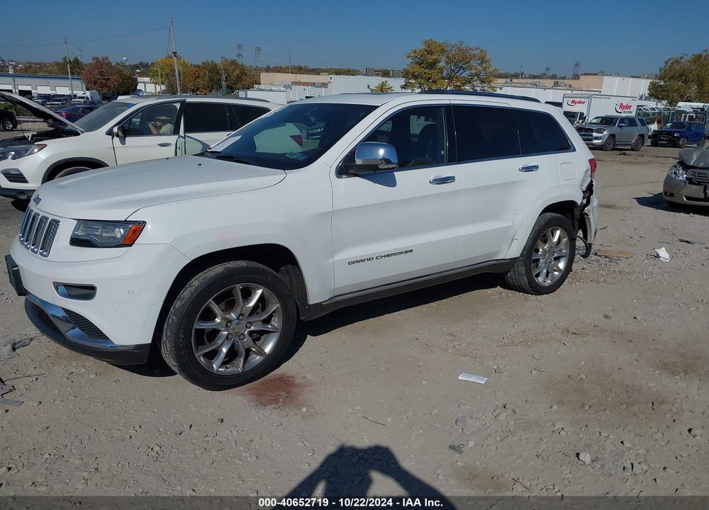 2014 JEEP GRAND CHEROKEE SUMMIT VIN: 1C4RJFJG8EC359427