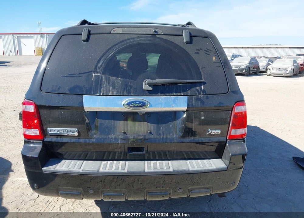 2010 FORD ESCAPE LIMITED VIN: 1FMCU0EG3AKD25847