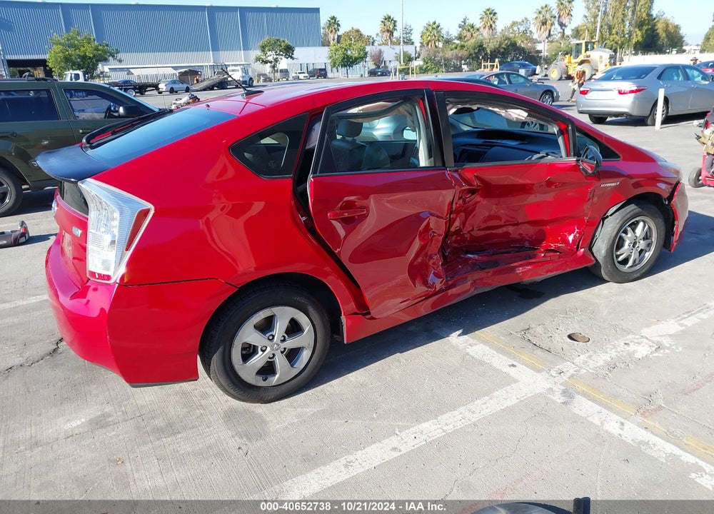 2010 TOYOTA PRIUS VIN: JTDKN3DUXA0010822