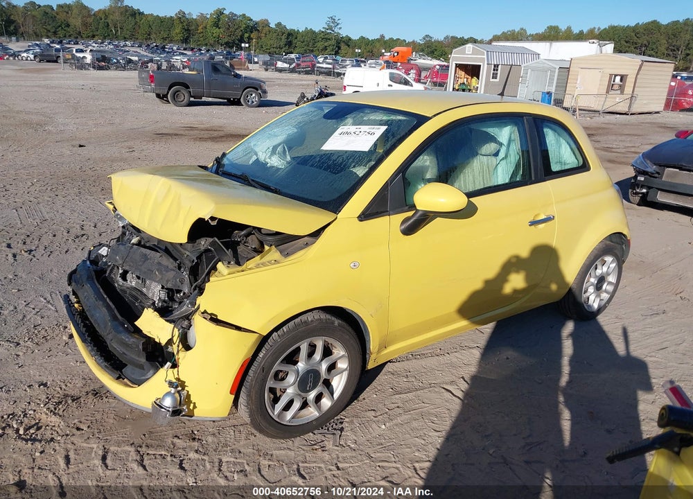 2013 FIAT 500 POP VIN: 3C3CFFAR7DT739892