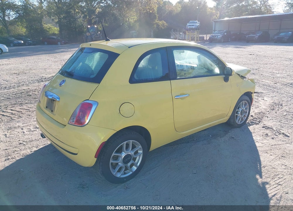 2013 FIAT 500 POP VIN: 3C3CFFAR7DT739892