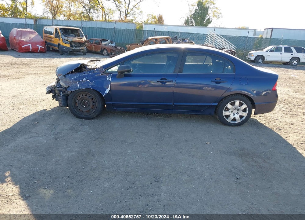 2009 HONDA CIVIC LX VIN: 1HGFA16579L012854
