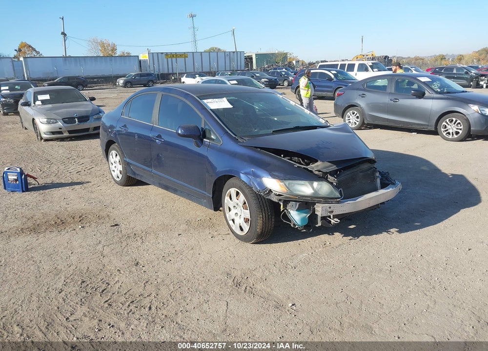 2009 HONDA CIVIC LX VIN: 1HGFA16579L012854