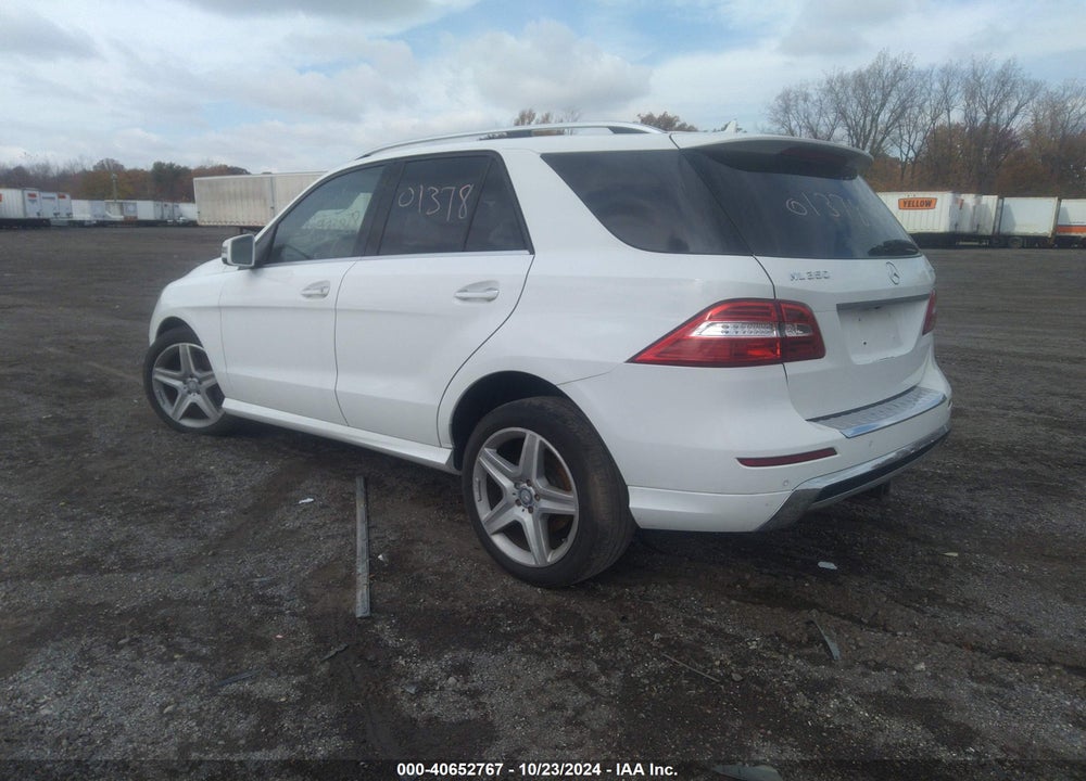 2014 MERCEDES-BENZ ML 350 4MATIC VIN: 4JGDA5HB0EA336942