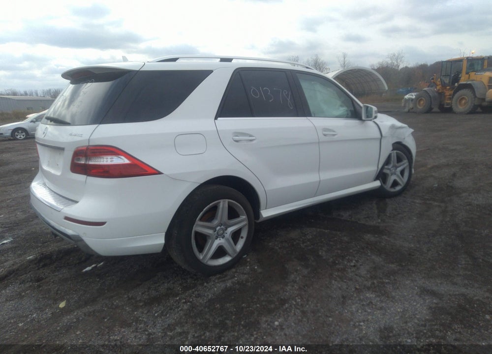2014 MERCEDES-BENZ ML 350 4MATIC VIN: 4JGDA5HB0EA336942