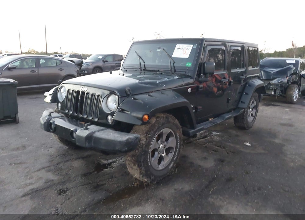 2016 JEEP WRANGLER UNLIMITED SAHARA VIN: 1C4BJWEG0GL189661