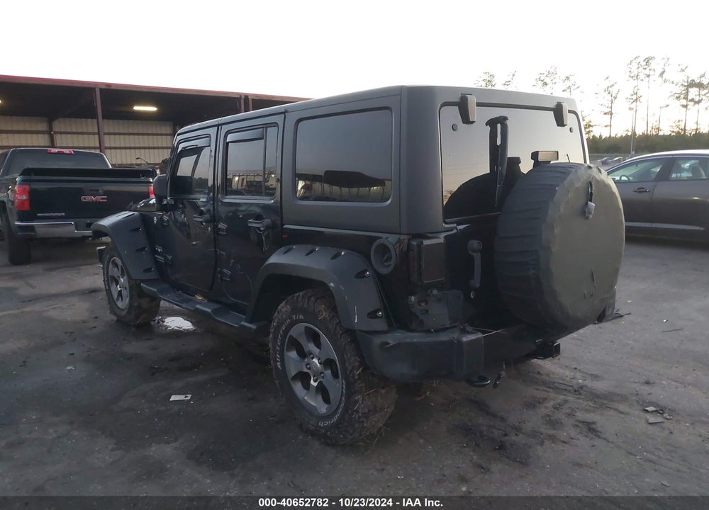 2016 JEEP WRANGLER UNLIMITED SAHARA VIN: 1C4BJWEG0GL189661