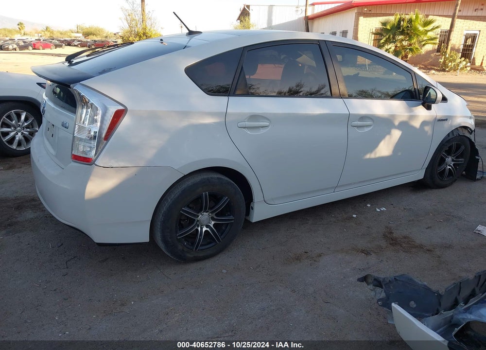 2010 TOYOTA PRIUS IV VIN: JTDKN3DUXA0001201