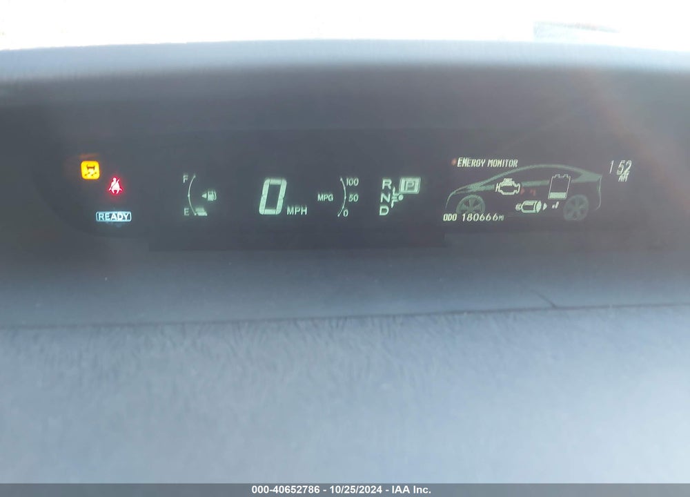 2010 TOYOTA PRIUS IV VIN: JTDKN3DUXA0001201