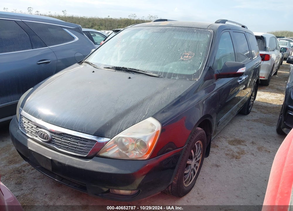 2011 KIA SEDONA EX VIN: KNDMH4C70B6387501