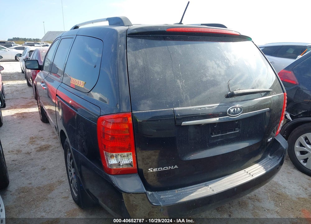 2011 KIA SEDONA EX VIN: KNDMH4C70B6387501