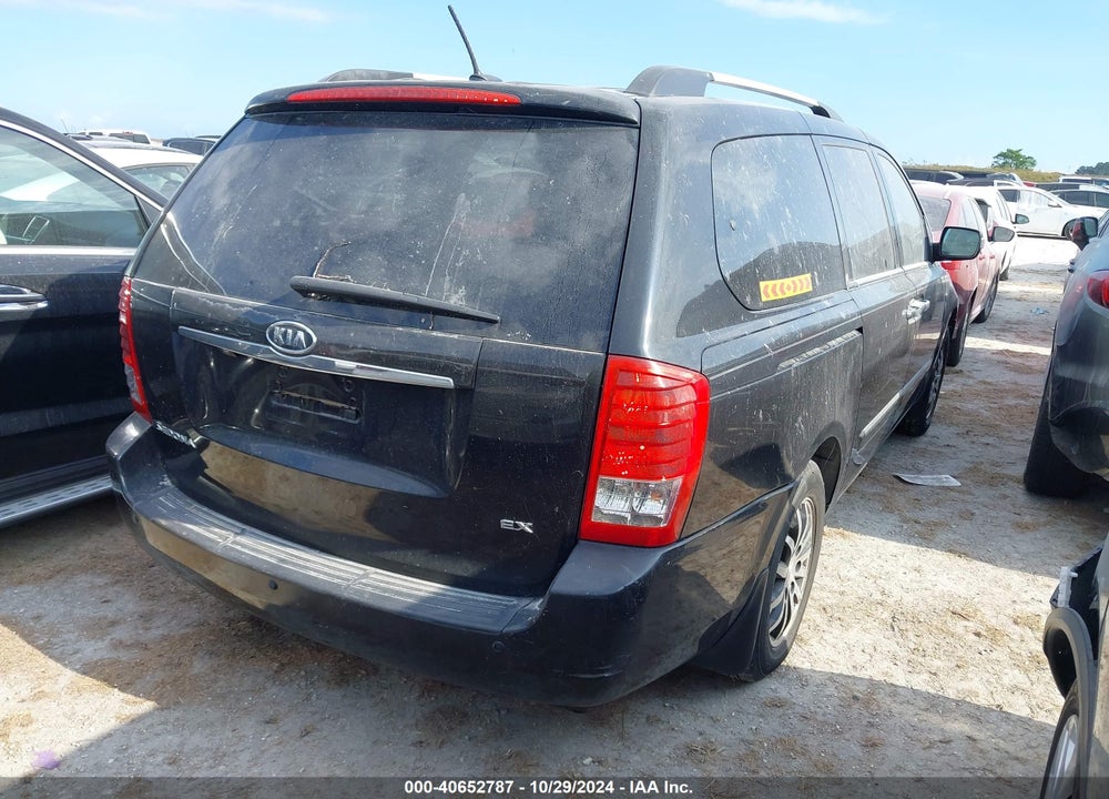 2011 KIA SEDONA EX VIN: KNDMH4C70B6387501