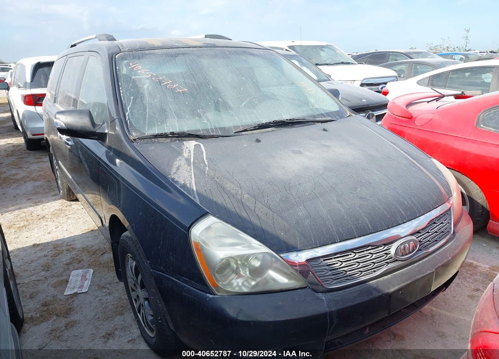 2011 KIA SEDONA EX VIN: KNDMH4C70B6387501