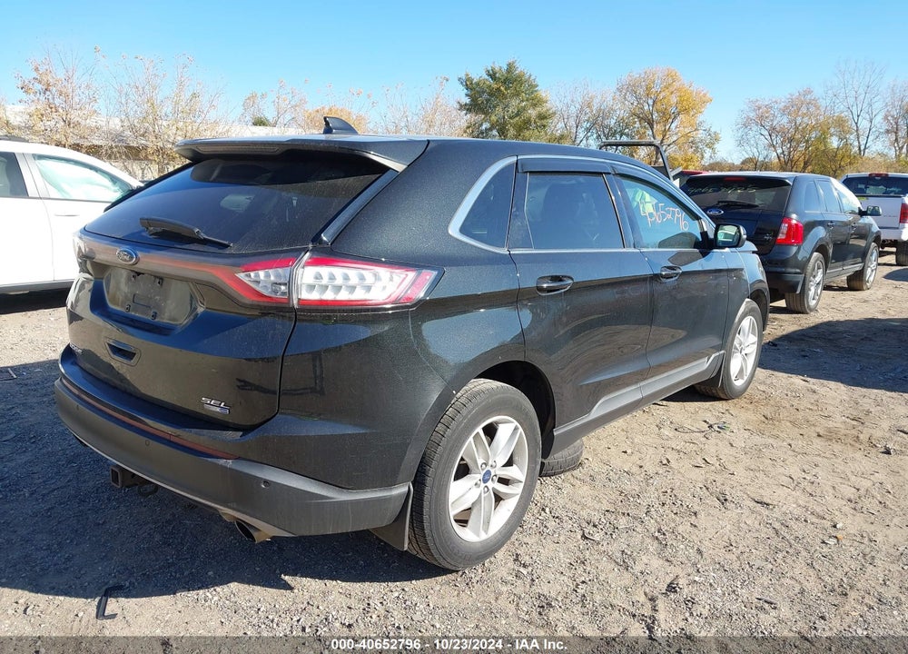 2015 FORD EDGE SEL VIN: 2FMTK4J9XFBB33038
