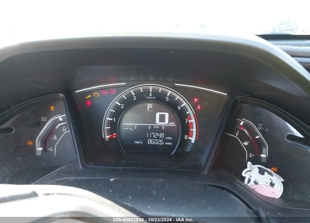 2017 HONDA CIVIC LX VIN: 2HGFC2F57HH516462