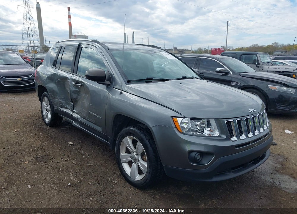 2012 JEEP COMPASS LATITUDE VIN: 1C4NJDEB3CD547670