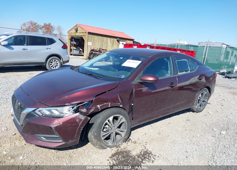 2023 NISSAN SENTRA SV XTRONIC CVT VIN: 3N1AB8CV3PY240120