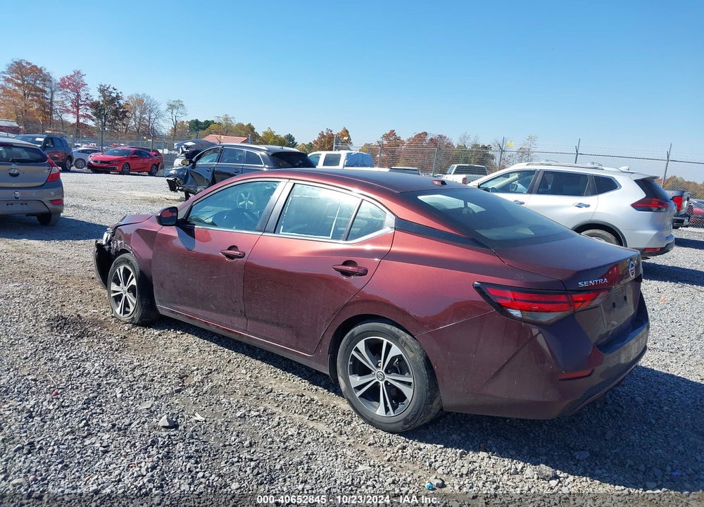 2023 NISSAN SENTRA SV XTRONIC CVT VIN: 3N1AB8CV3PY240120