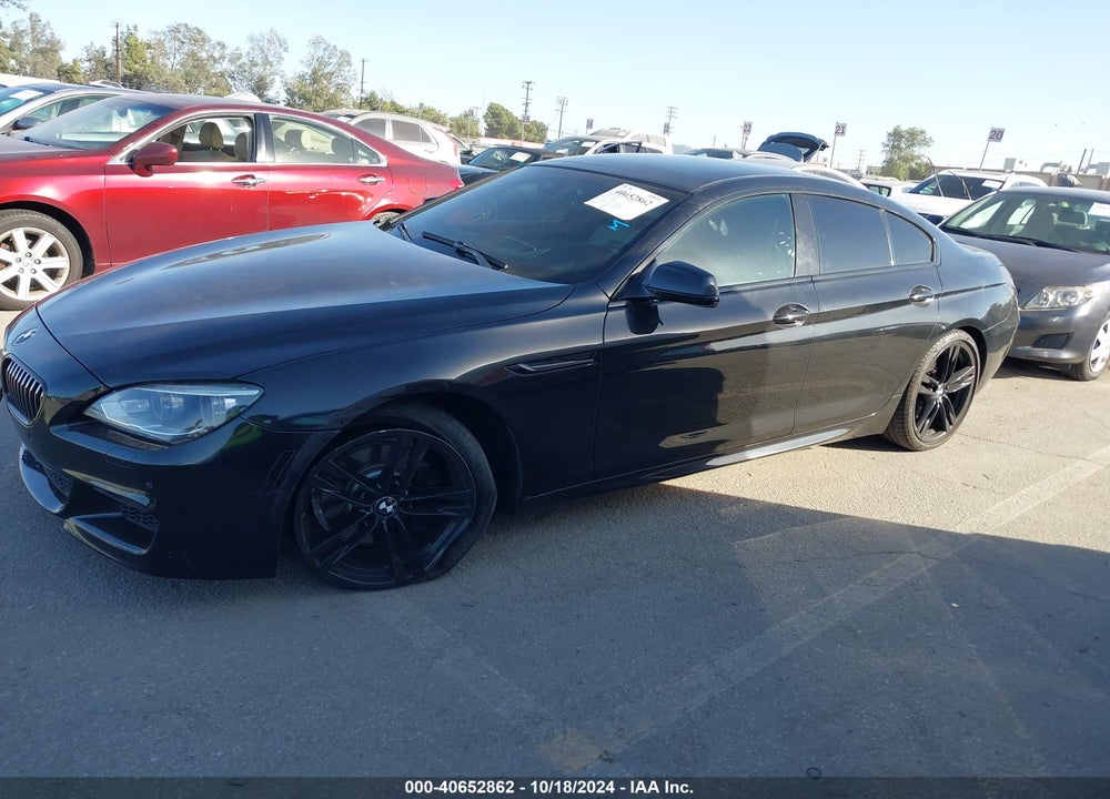 2014 BMW 640I GRAN COUPE VIN: WBA6A0C53ED317136