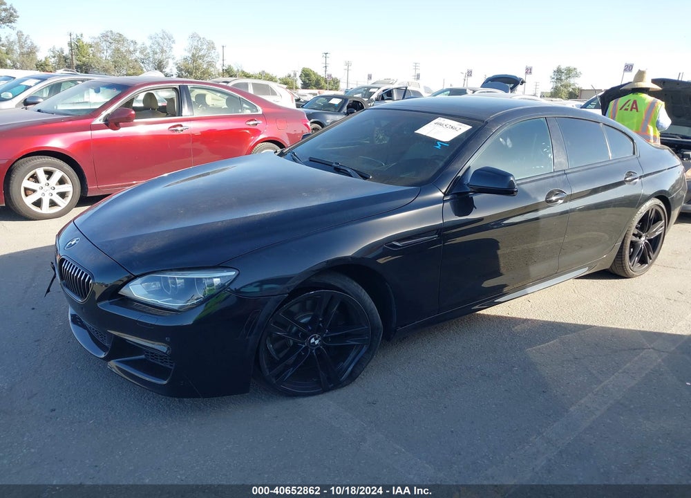 2014 BMW 640I GRAN COUPE VIN: WBA6A0C53ED317136